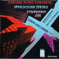 Delos : Hollander - Copland Piano Concerto